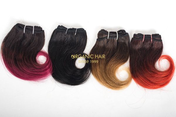 Brazilian remy human hair weave